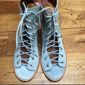 Jeffrey Campbell x Free People lace up sandals